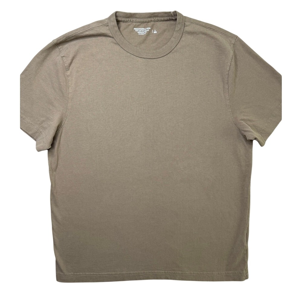 Abercrombie & Fitch T-Shirt Mens L Soft A&F Essential Tee